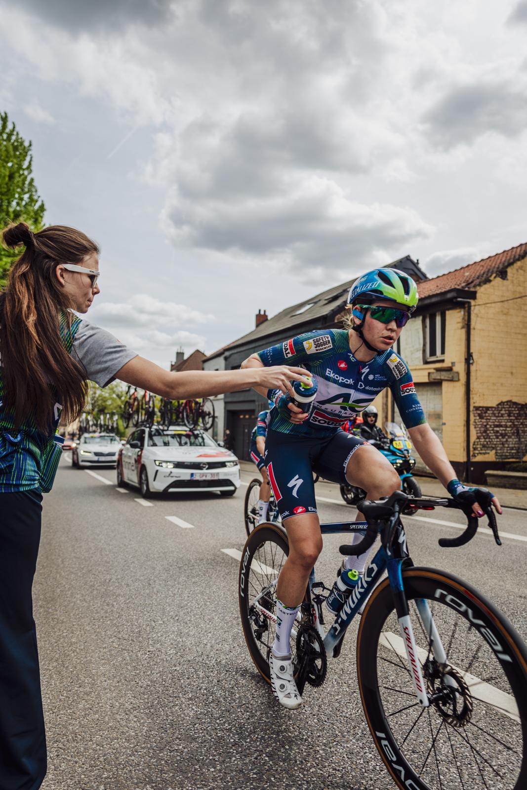 AG Insurance Soudal teamverzorging tijdens de Waalse Klassiekers 2026
